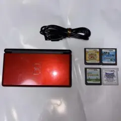 Nintendo DS Lite クリムゾン/ブラック本体➕充電器➕ゲームソフト