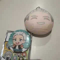 ウィンブレ 梅宮一 ぬいぐるみ 缶バッジ セット
