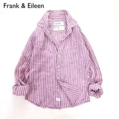 フランクアンドアイリーン LUKE コットンボイルシャツ 製品染め M～L 