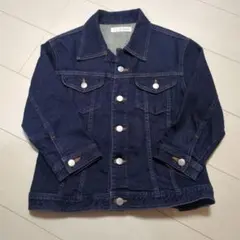 RU JEANS デニムジャケット Мサイズ 7分袖 ショート丈