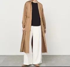 SOÉJU リモンタコートワンピース CAMEL Mサイズ - メルカリ