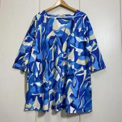 Makana na Kathy ストレッチ 総柄 チュニック プルオーバーのサムネイル