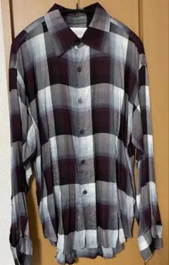 SUGARHILL チェック柄長袖シャツ Yahoo!オークション - SUGARHILL 長袖シャツ/3/レーヨン/マルチ