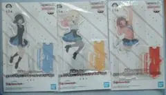 花海佑芽 秦谷美鈴 十王星南 学園アイドルマスター ビッグアクリル フィギュア