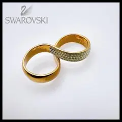 小*林様 Swarovski スワロフスキー リング 3連 - メルカリ