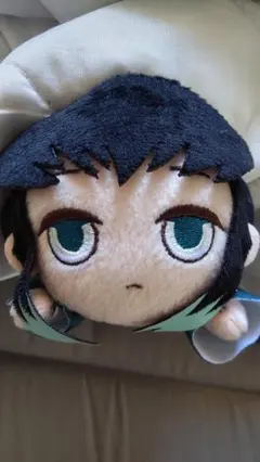 鬼滅の刃時透無一郎エクストラ寝そべりキーチェーンマスコットぬいぐるみ