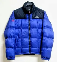 ノースフェイス ダウンジャケット メンズ Mサイズ 正規品 ブルー