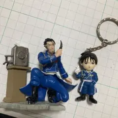ジャンク フィギュア キーホルダー 鋼の錬金術師 2個セット まとめ