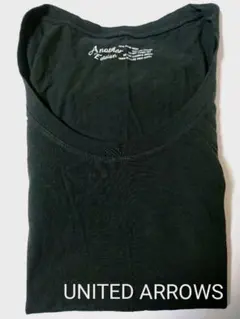 【UNITED ARROWS/長袖Tシャツ ブラック M】