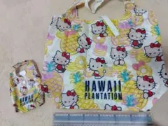 日焼けキティ　ハワイ　ドールプランテーション　限定　エコバッグ　ハローキティ