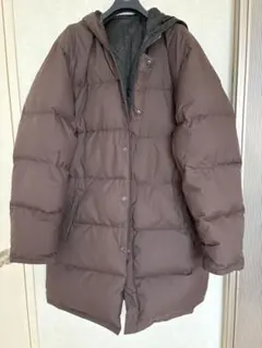 COMME CA ISM ブラウン ダウンジャケット　XL
