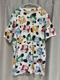激レア DIA CLUB ビンテージ 101匹わんちゃん Tシャツ スウエット 入手困難】 Disney ディズニー 101匹わんちゃん Tシャツ Lサイズ 90s