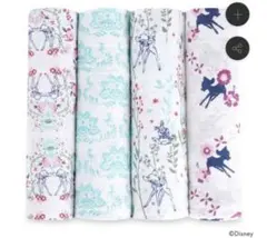 aden + anais エイデンアンドアネイ おくるみ　4枚セット ディズニー