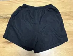 黒 ショートパンツ 軽量素材 ゴムウエスト SHEIN