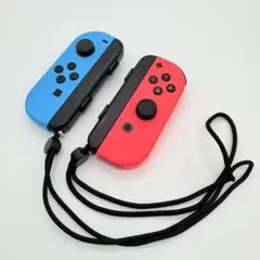 【スティック新品】Switch ジョイコン ネオンレッド/ブルー　A-12