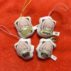 スパイファミリー　アーニャ　ペタぐるみ　マスコット　4種