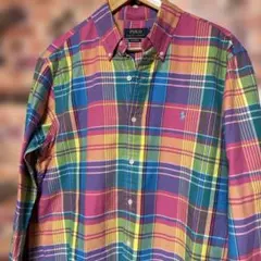 POLO RALPH LAUREN チェック柄シャツ Lサイズ