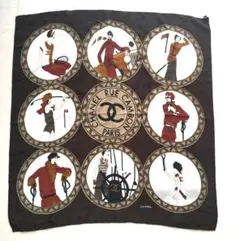 2025年最新】CHANEL カラー：ブラウン系 バンダナ・スカーフの