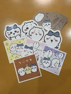 ちいかわ　ハチワレ　ステッカーセット