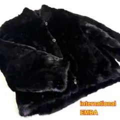 極美品 EMBA ミンク ファー ジャケット リバーシブル キルティング