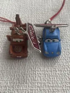 カーズ　フィギュアマスコット　ストラップ メーター　サリー