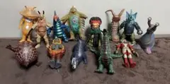 ウルトラ怪獣シリーズ　ソフビ　ウルトラＱ　新マン　13体セット