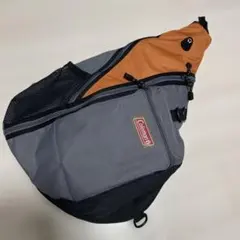Used 00’sColemanコールマンボディバッグバイカラーワンショルダー