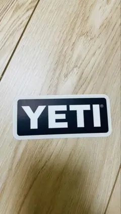未使用　YETI イエティ ステッカー ロゴ
