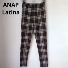 ANAP Latina チェック柄 パンツ レギンス スパッツのサムネイル
