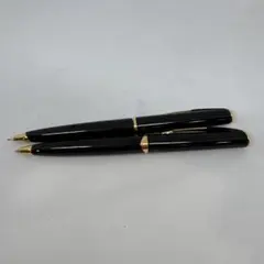 美品PARKER パーカー2本セット黒ボールペン インクありシャーペン セット