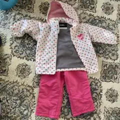 IGNIO 水玉模様 ジャケットとパンツセット 100