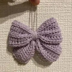 【ハンドメイド】リボンチャーム　カラー変更可能　推し活にもおすすめ❣️