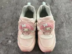 光る キッズスニーカー マイメロディ ピンク 19cmのサムネイル