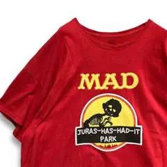 BLPG ムービー Tシャツ 古着 マッドマガジン ジュラッシックパーク 映画