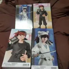 劇場版　忍たま乱太郎　フィギュア　土井半助＆天鬼　４体セット