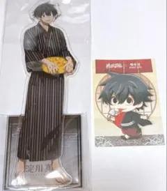 桃源暗鬼 淀川真澄 極楽湯 アクリルスタンド 特典 ステッカー