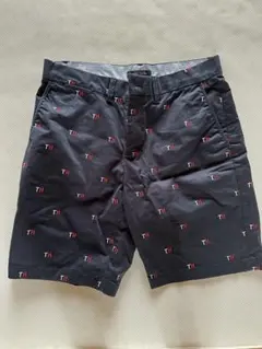Tommy Hilfiger THロゴ刺繍ショートパンツ