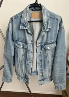 ZARA ダメージ加工 デニムジャケット