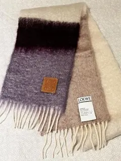 未使用　ロエべマフラー