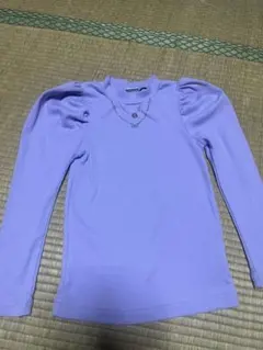 ANNA SUI 120 ラベンダー パフスリーブ 長袖カットソー