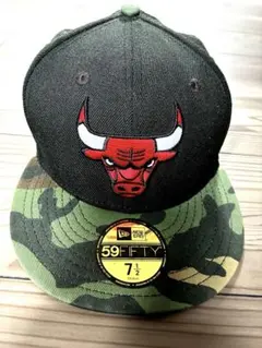 【NEW ERA ブルズ キャップ 7 1/2】