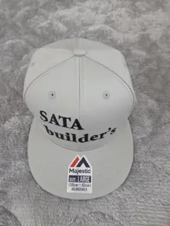 SATA builder's × HONDA Majestic Cap ホワイト SATA builders HONDA コラボ キャップ 白 佐田ビルダーズ - メルカリ