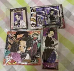 セット売り 鬼滅の刃 胡蝶しのぶ 缶バッジ アクリルフィギュア