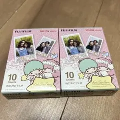 チェキ instax mini ミニ フィルム キキララ 10枚入×2個