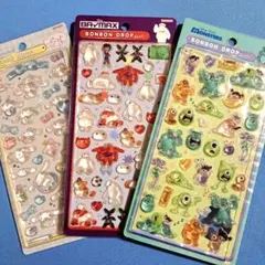 正規品【ボンボンドロップ】シナモロール・モンスターズインク・ベイマックス 3点