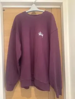 Stussy パープル スウェット Lサイズ