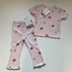 【新品】しまむら softcheese Tシャツ × レギンスセット 90