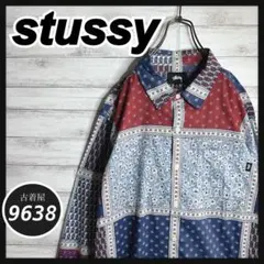 【入手困難!!】シュプリーム ✈︎刺繍 ワークシャツ 長袖シャツ ゆるだぼ 入手困難!!】シュプリーム ✈︎刺繍 ワークシャツ 長袖シャツ ゆるだぼ