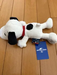 ユニバ！スヌーピー ぬいぐるみタグ付き