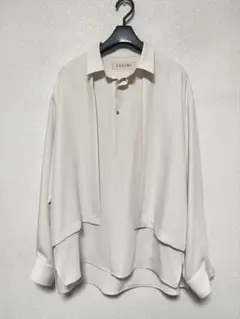CULLNI アイボリー レイヤードシャツのサムネイル